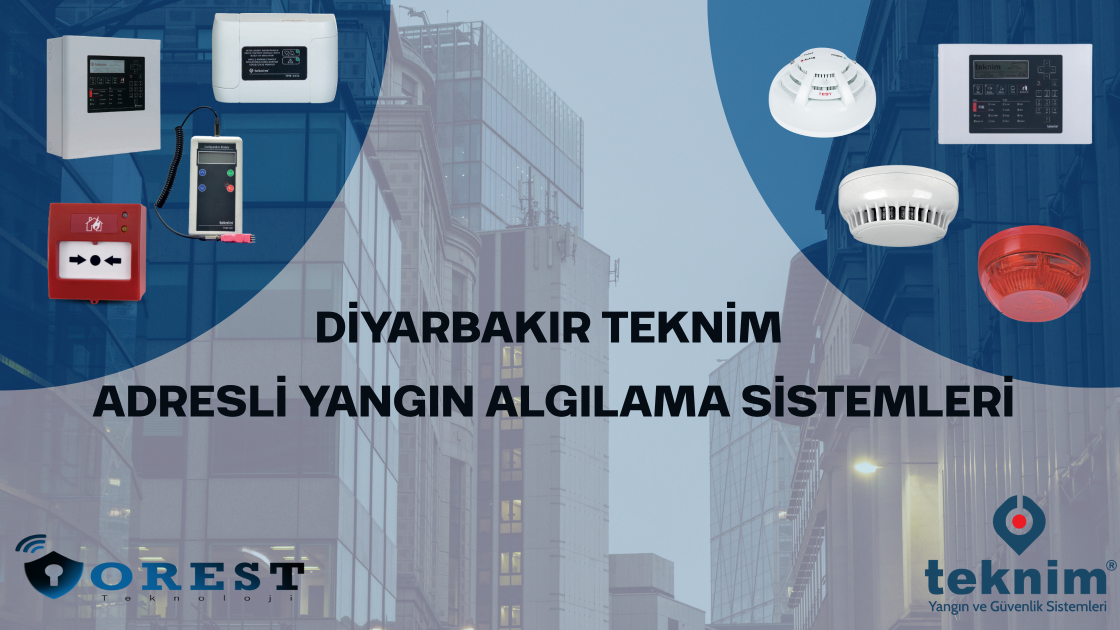 Diyarbakır Teknim Adresli Yangın Algılama Sistemi
