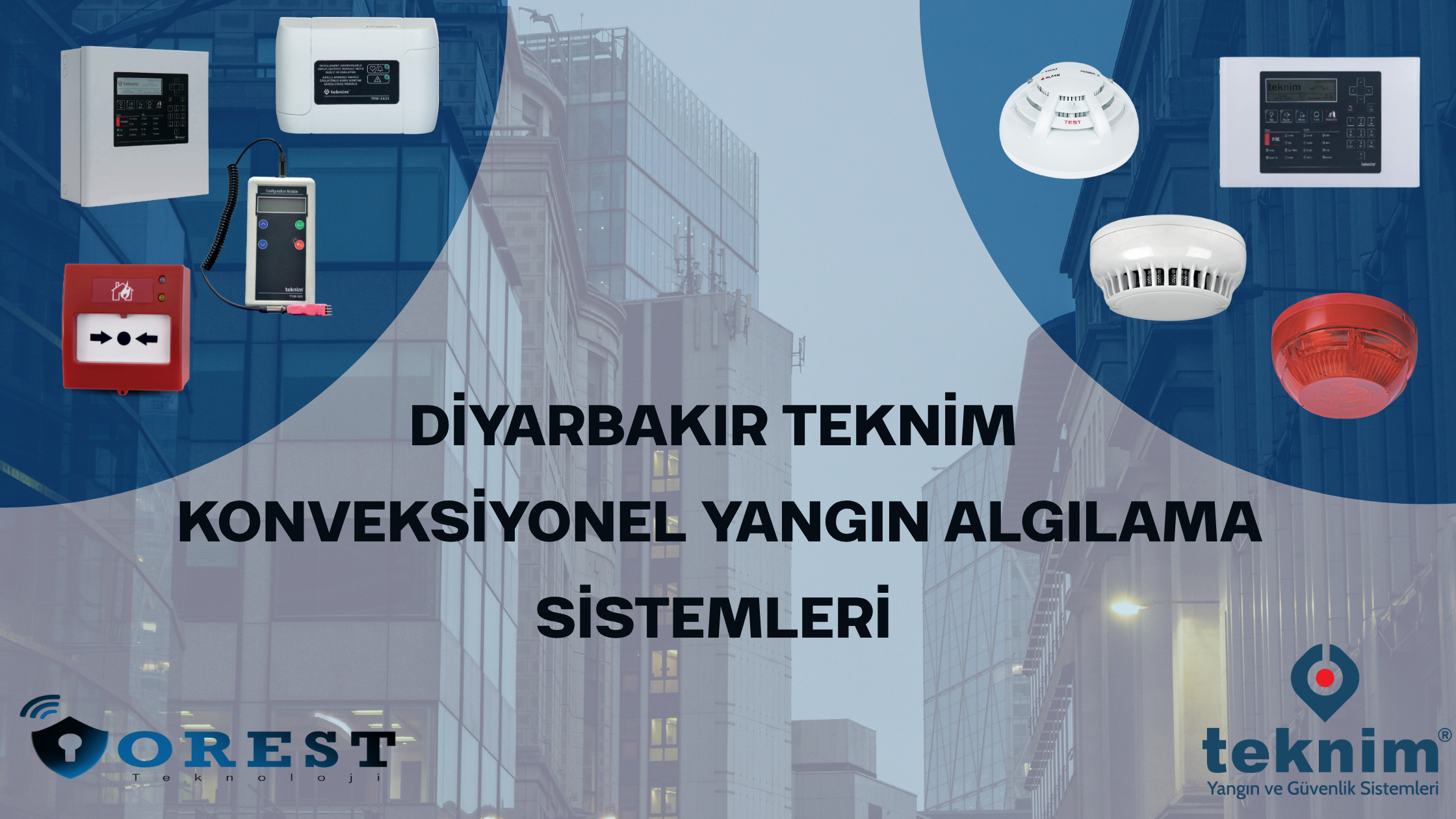 Diyarbakır Teknim Konvansiyonel Yangın Algılama Sistemleri