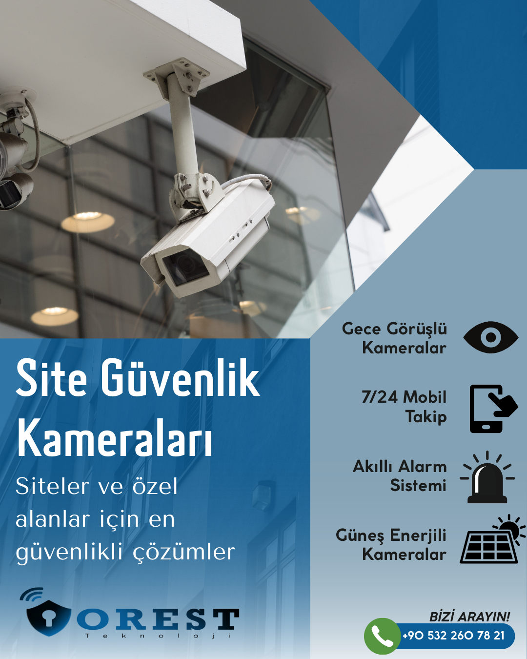 Site Güvenlik kameraları